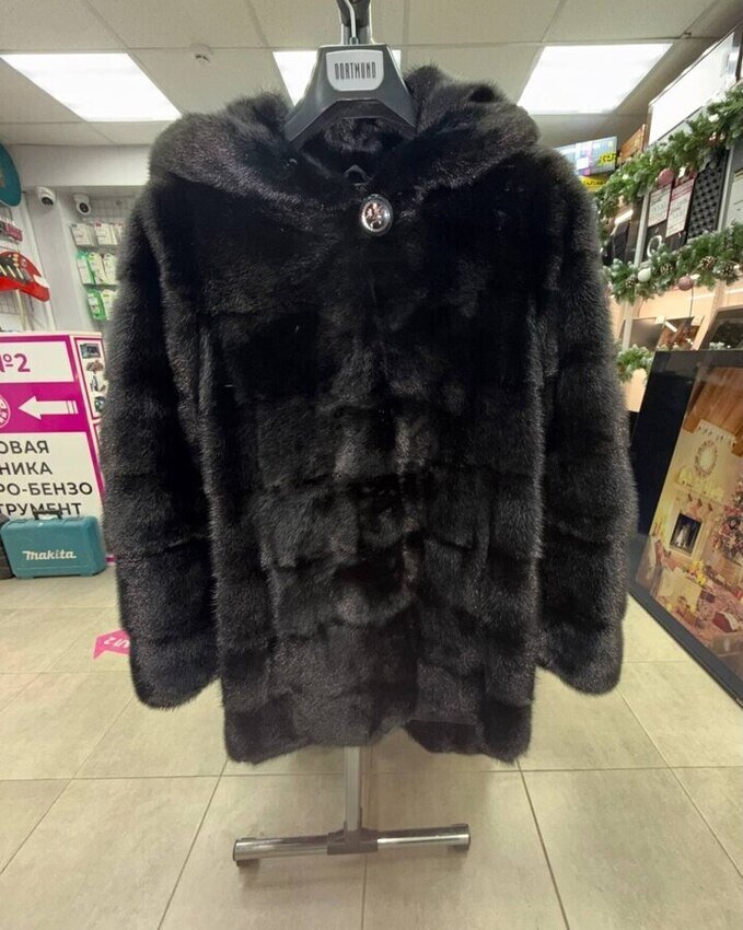 Шуба НОРКОВАЯ 44 Р
