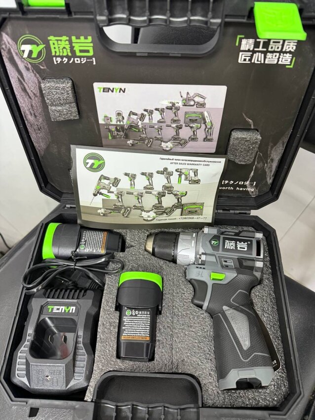 Шуруповерт Tenyn EX18